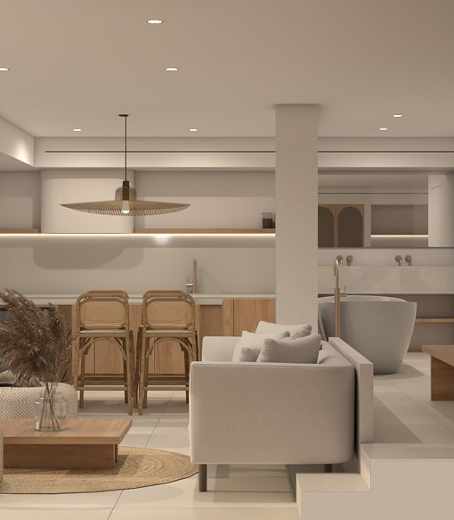Espaces communs de l'appartement Grand Suite