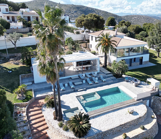 Los detalles de Villa Atalaya Vista aérea de Villa Atalaya