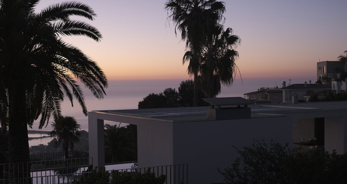 Atardecer desde Villa Atalaya 2 Vista del atardecer desde Villa Atalaya