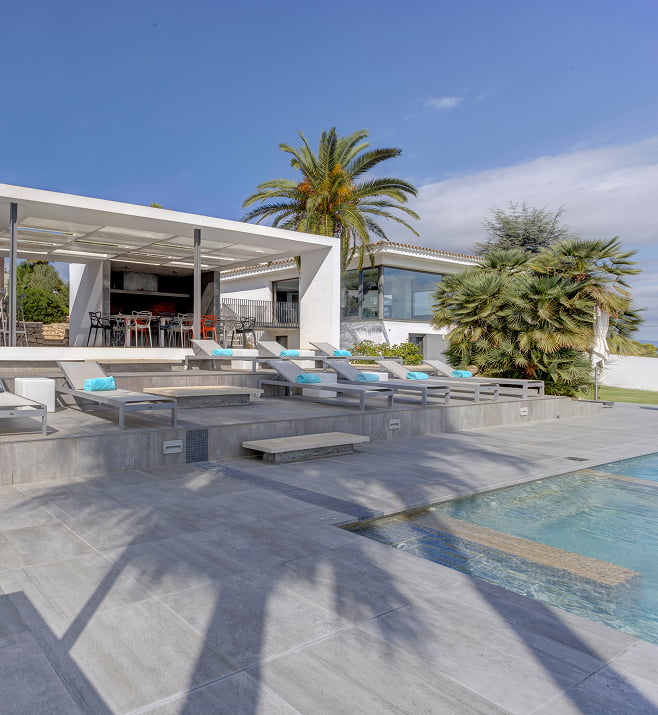 Zona chill out Zona chill out con hamacas