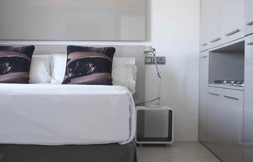 Aston Martin Suite Detalle de la cama Aston Martin Suite