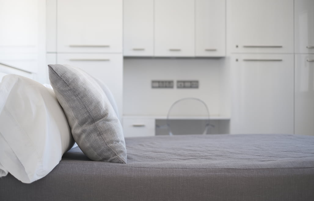 White Suite Detalle almohada cama White Suite