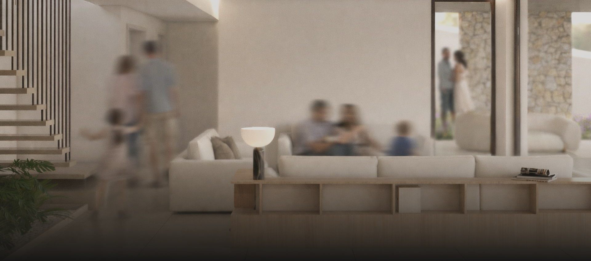 Villa for groups Spacious lounge ideal for groups and families at Villa Delta