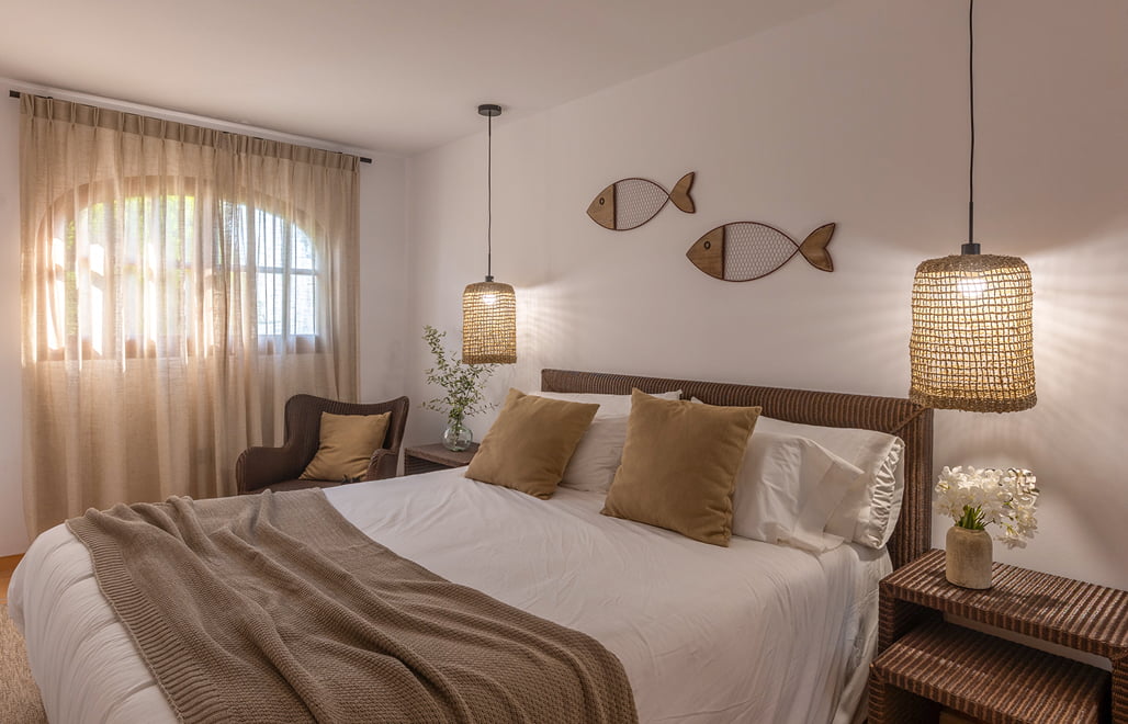 Habitación amplia con cama king size