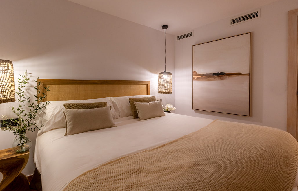 Habitación amplia con cama king size